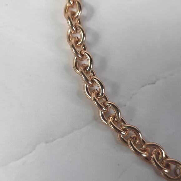 Dillard's Gold & Pearl Beaded Bib Necklace - Picture 3 of 7